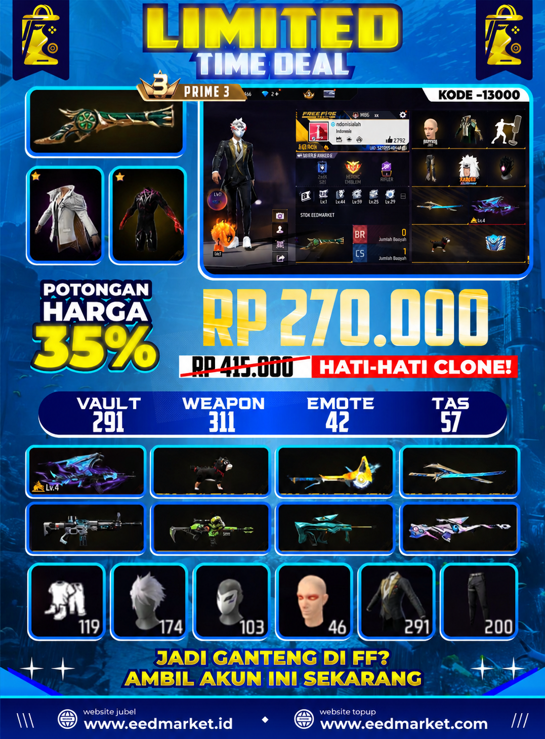 SG TEROMPET AK EVO LVL 4 BUNDLE SUPER VOID