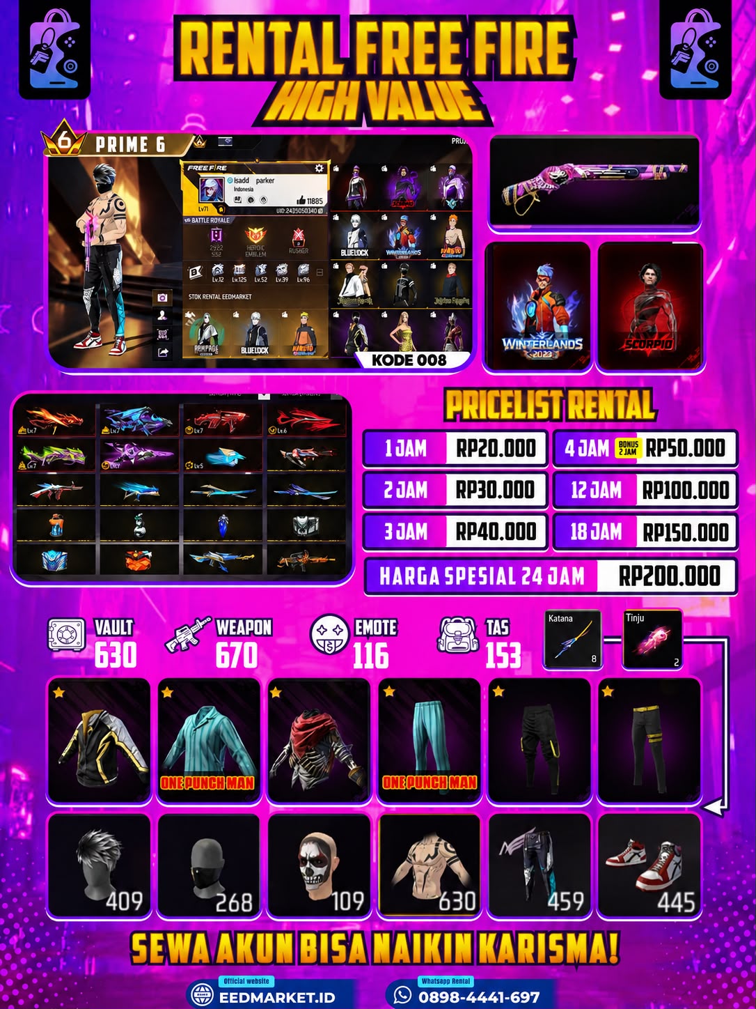 FF 008 - BAJU BLUELOCK CELANA ANGEL BIRU SEPATU JORDAN SG RAPPER MAX 6