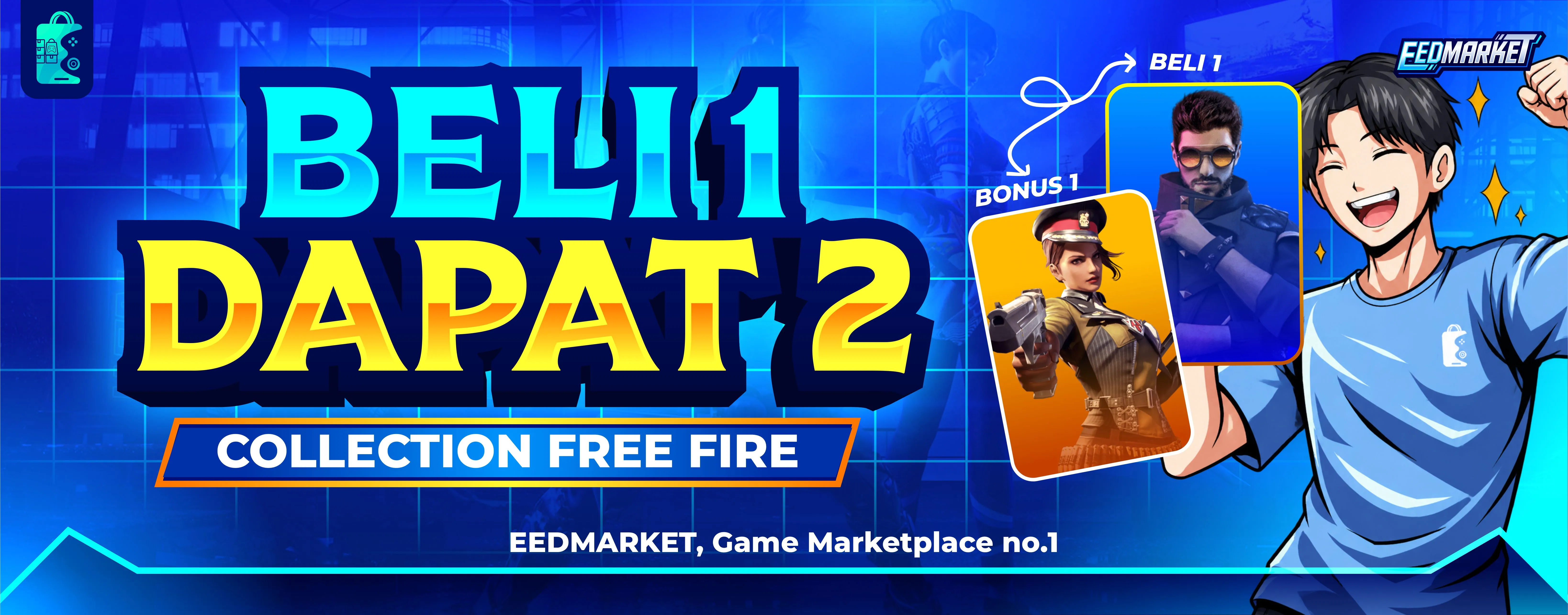 Beli 1 Akun Dapet 2 Akun